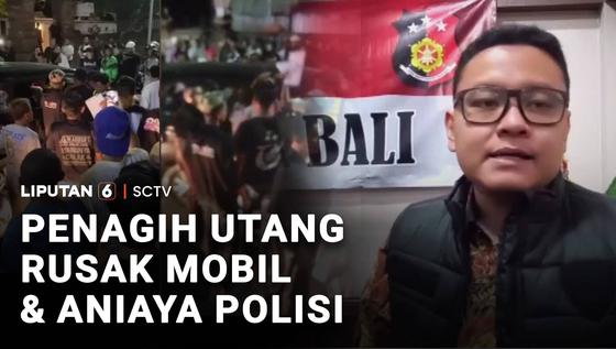 Penagih Utang Rusak Mobil dan Aniaya Polisi