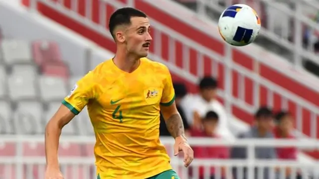 Jordan Courtney-Pekins - Timnas Australia U-23 di Piala Asia U-23 2024
