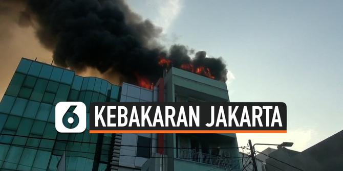 VIDEO: Kebakaran Toko dan Gudang Mesin Fotocopy