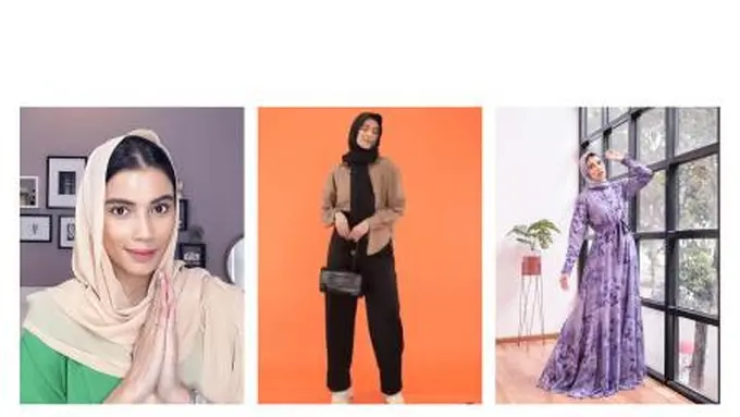 6 Potret Sabrina Chairunnisa Kenakan Hijab Mirip Perempuan Dubai, Cocok Jadi Inspirasi Outfit Bukber