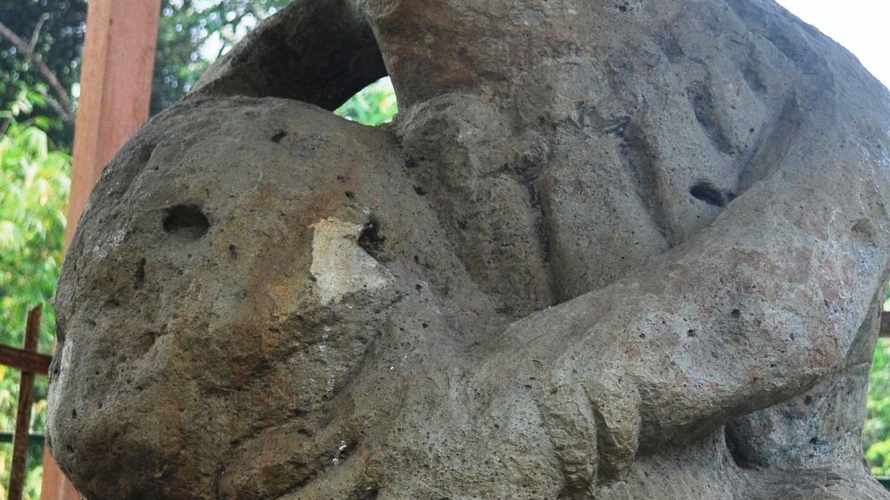 Menelusuri Arca Tanjung Telang, Simbol Manusia yang Hidup Berdampingan dengan Gajah