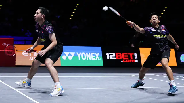 Sabar Karyaman Gutama/Moh Reza Pahlevi Isfahani - All England 2025 - Bulu Tangkis