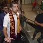 Henrikh Mkhitaryan resmi bergabung dengan AS Roma. (Twitter AS Roma)