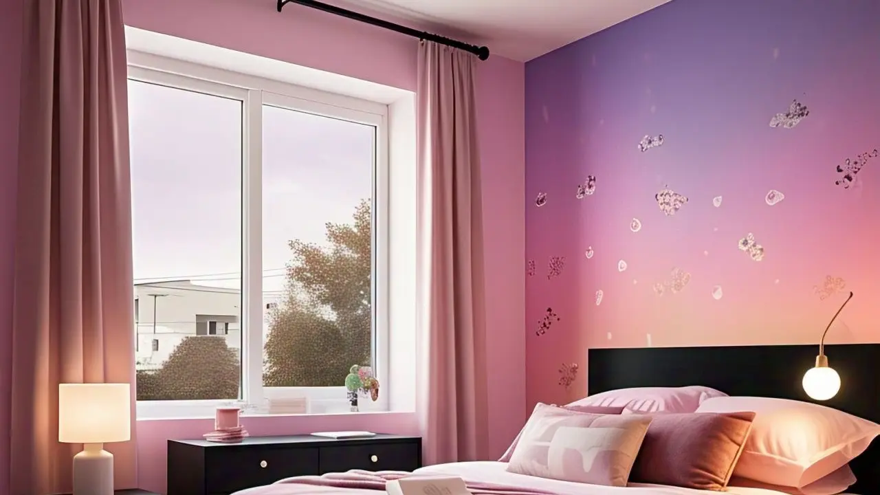 Inspirasi Cat Kamar yang Sempit Warna Pink Fanta