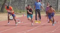 Cabang atletik diyakini bakal jadi lumbung medali emas kontingen Indonesia pada ajang ASEAN Para Games 2017. (Bola.com/Ronald Seger)