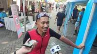 M Fadli pada acara Technofest10. (Istimewa)