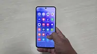 One UI 6.1 yang ada di Samsung Galaxy A55. (Liputan6.com/Agustin S. Wardani)