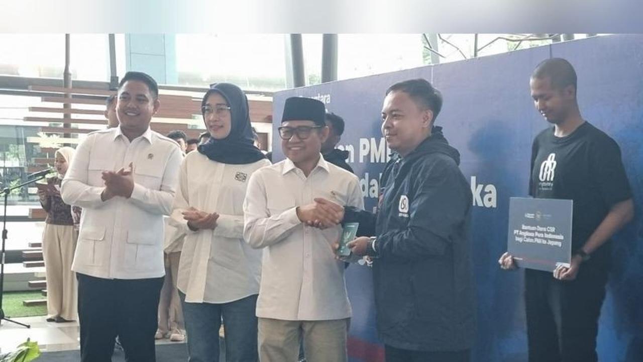 Menko Muhaimin Lepas 200 PMI ke Jepang, Perkuat Program SMK Go Global