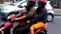 Jangan pernah membonceng anak di posisi depan? Kenapa? Simak alasannya di video ini