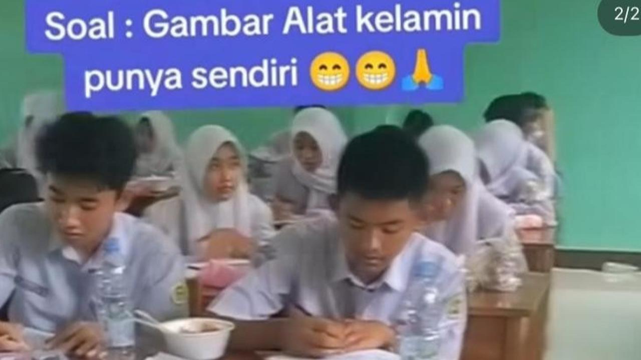 Guru Biologi Viral Bikin Soal Siswa Disuruh Gambar Alat Kelamin Minta Maaf