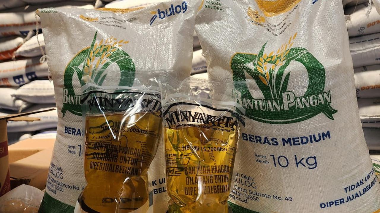 Bantuan Pangan Beras dan MinyaKita