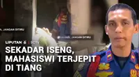 Seorang mahasiswi di Kota Padang, Sumatra Barat, terjepit di celah tiang penyangga pendopo di rumah indekos. Korban tak mampu melepaskan diri dan terjebak selama dua jam hingga akhirnya berhasil dievakuasi petugas damkar Padang.