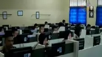 SMK di Bogor menumpang UN di sekolah lain. (Liputan 6 SCTV)