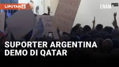 Jelang partai puncak final Piala Dunia 2022 antara Argentina dan Prancis, keramaian dipicu para fans Argentina. Mereka berkumpul menggelar demo. Ada apa?
