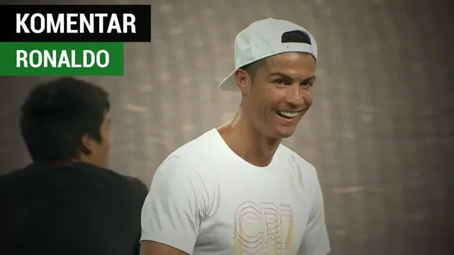 Berita video bintang Real Madrid asal Portugal, Cristiano Ronaldo, melontarkan komentar yang membuat heboh di Liga China, Sabtu (22/7/2017).