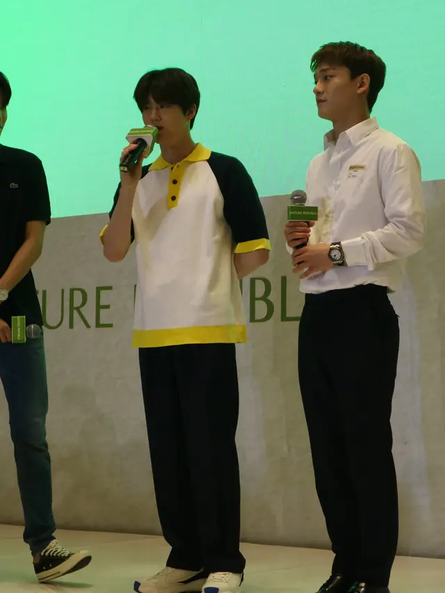 Chen, Suho, dan Kai EXO (Rahmi Akbar Safitri/ Kapanlagi.com)