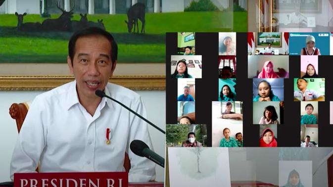 Tanya Siswa SD ke Jokowi Saat Bertemu Virtual: Jadi Presiden Ngapain Aja? - Vimarsana News
