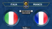 Persahabatan Internasional Italia vs Prancis (Bola.com/Adreanus Titus)