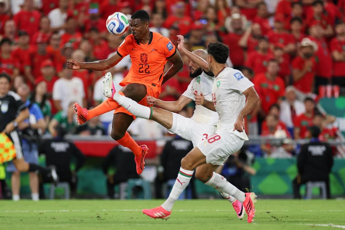 FOTO: Maroko Hentikan Langkah Belanda di Piala Dunia 2026