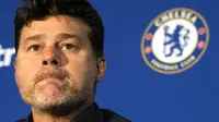 Kabar mengejutkan mewarnai akhir musim Liga Inggris musim 2023/2024. Mauricio Pochettino dan Chelsea resmi berpisah meski baru satu tahun bekerja sama. Kabar resmi tersebut tersiar pada Rabu (22/5/2024) dini hari WIB. (AP Photo/Kirsty Wigglesworth)