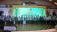 Pembukaan Festival Ekonomi Syariah (Fesyar) 2019 Regional Sumatera di Ballroom Hotel Aryaduta Palembang (Liputan6.com / Nefri Inge)