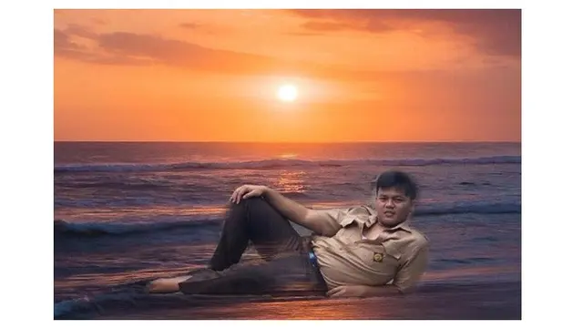Cowok Ini Minta Edit Foto Kayak di Pantai, 7 Hasilnya Kocak Abis