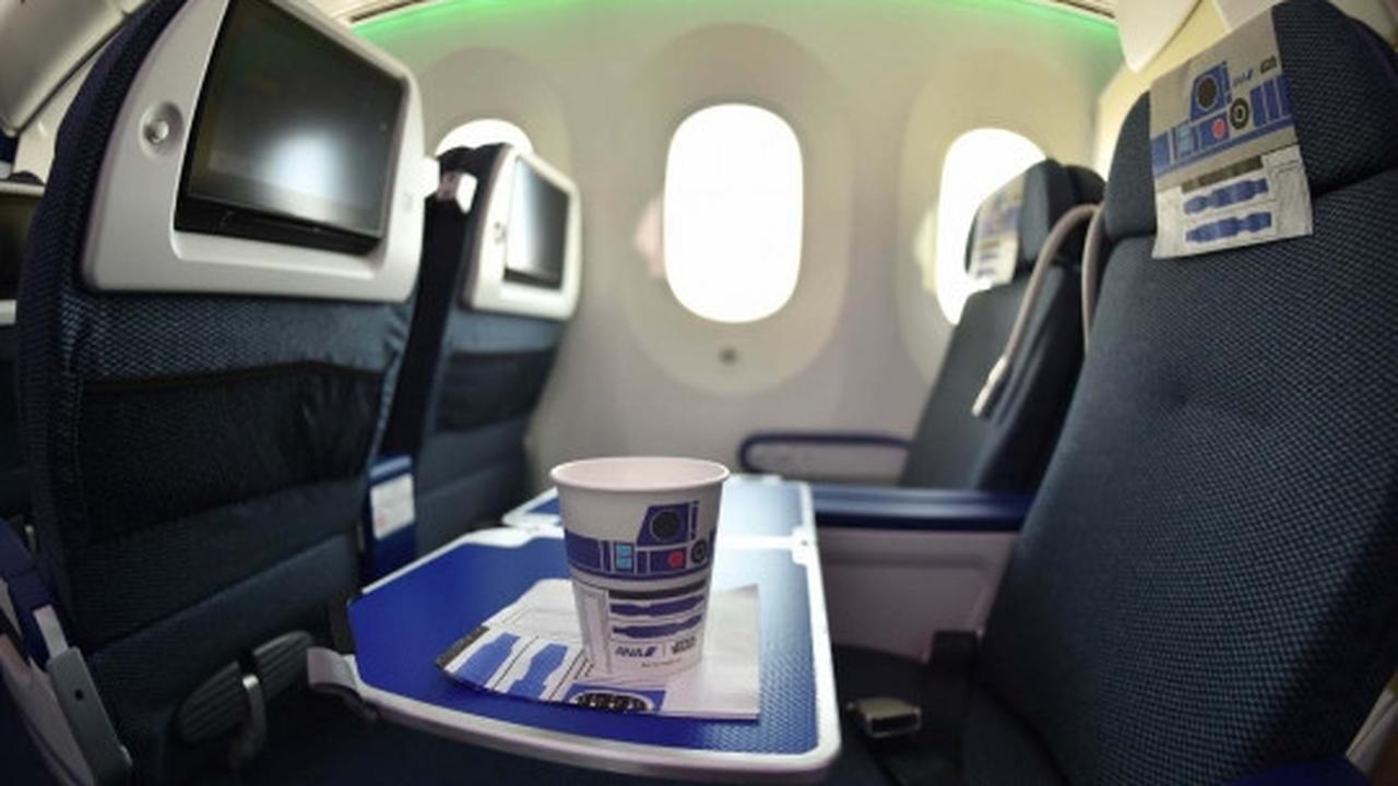 Intip interior pesawat Star Wars, armada baru All Nippon Airways