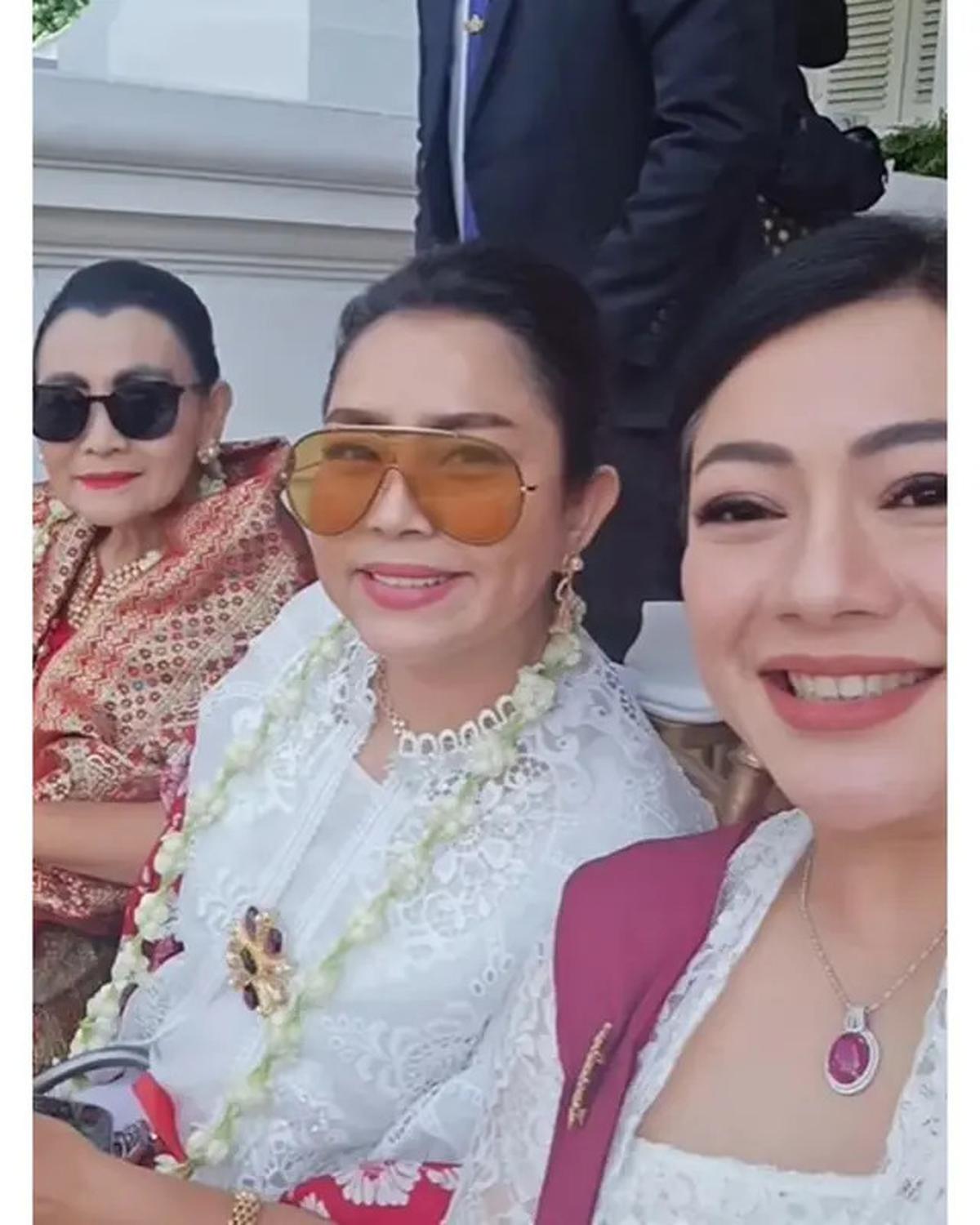 6 Potret Mayangsari Hadiri HUT RI di Istana Merdeka, Kompak Bareng Keluarga Cendana