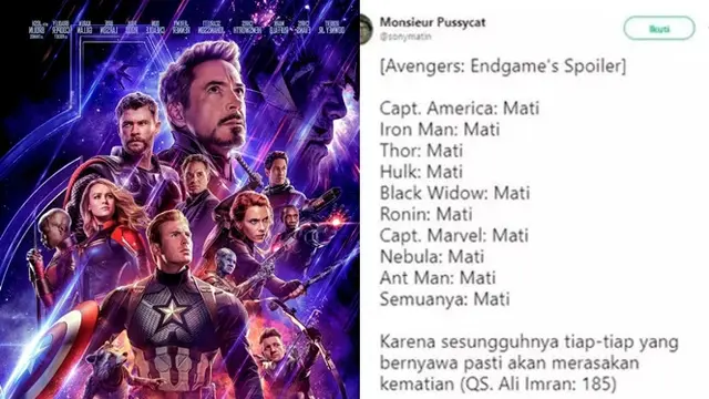 Fakta Terbaru Terkait Avengers: Endgame yang Harus Kamu Tahu, Bukan Spoiler!!