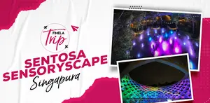 Nikmati pengalaman seru dengan sensori futuristic di Sentosa Sensoryscape. Makin seru liburan deh ke Singapura Bersama keluarga dan kerabat.