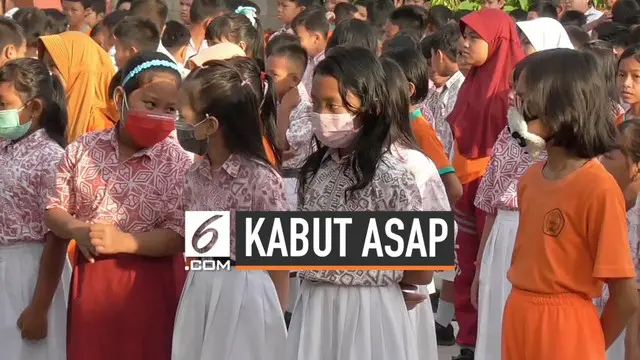 VIDEO: Kebakaran Hutan, Kabut Asap Selimuti Palangka Raya