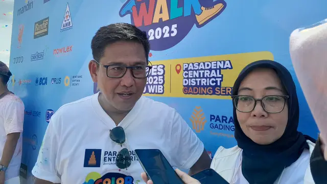 Presiden Direktur Paramount Enterprise M. Nawawi mengatakan pada Paramount Color Walk menyedot perhatian warga tak cuma yang tinggal di Tangerang.