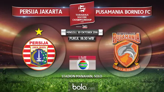 Persija vs Pusamania Borneo FC
