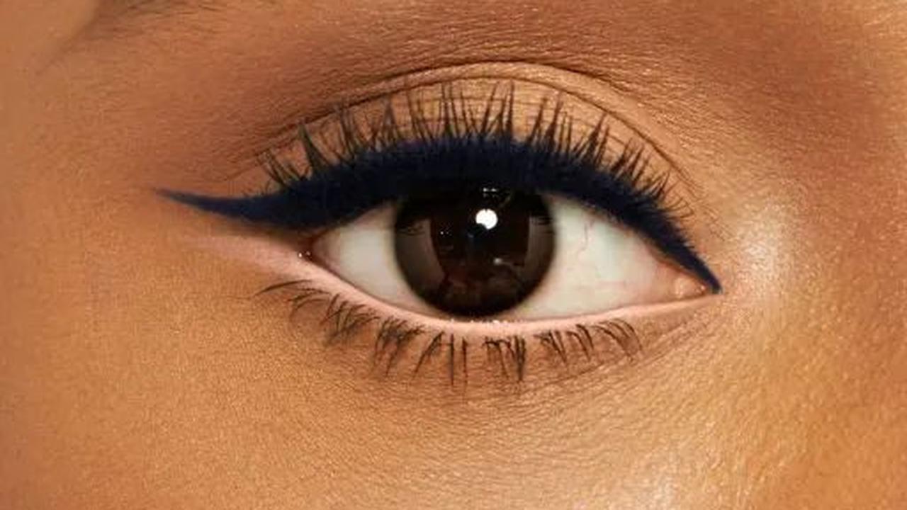 Ilustrasi Penggunaan Nude Eyeliner di Garis Bawah Mata (©Pinterest)