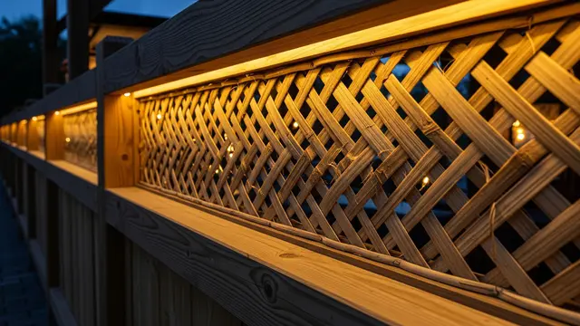 Ide Pagar Rumah Low Budget dari Pipa PVC dan Bambu