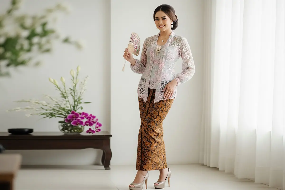 Model Kebaya Kekinian untuk Hari Kartini/Gemini AI