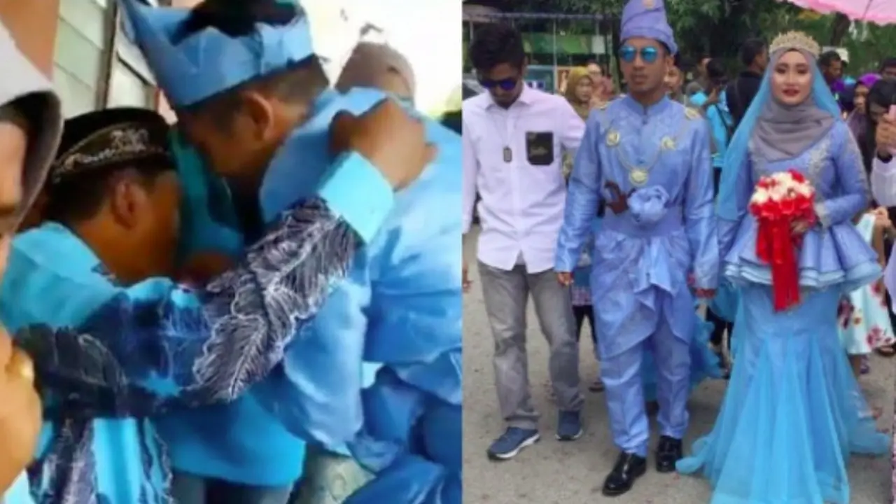 Upacara Pernikahan Penuh Haru, Tamunya Malah Ikut Menangis