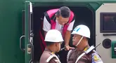 Eks Jaksa Agung Muda Tindak Pidana Khusus (Jampidsus) Febrie Adriansyah  saat tiba di Gedung kejaksaan Agung, Jakarta, Kamis, 3 September 2026. (KLY/Arie Basuki)