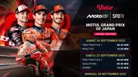 Siaran Langsung MotoGP 2025 Japan: Eksklusif di Vidio