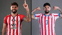 Bek Sunderland dan Timnas Paraguay, Omar Alderete. (Dok. Sunderland AFC)