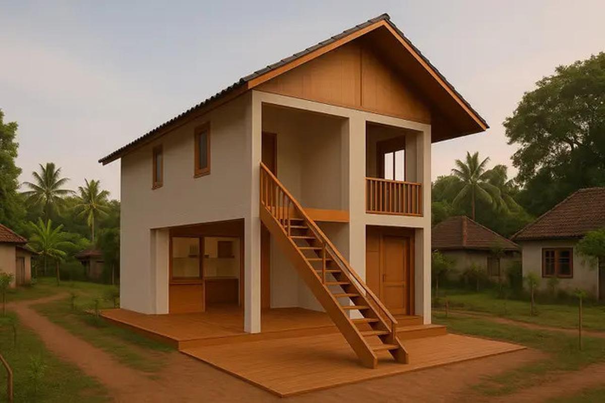 10 Inspirasi Rumah Bagus Sederhana dengan Lantai Kayu yang Memikat, Bikin Hunian Terlihat Lebih Mewah di Tahun 2025