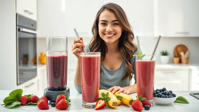 Cara membuat detox smoothie dengan bahan-bahan segar dan sehat