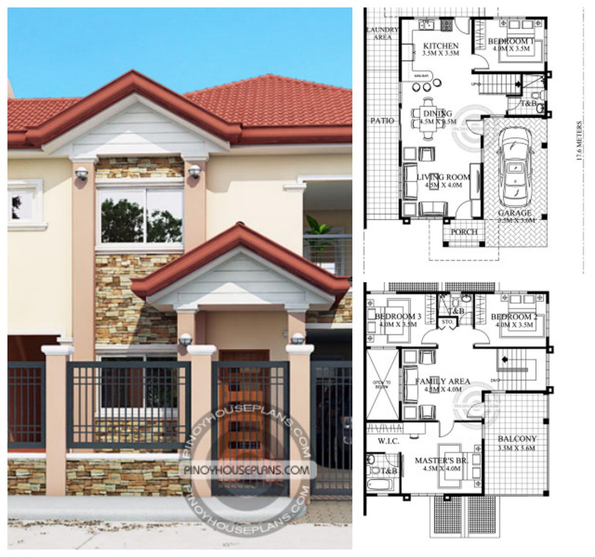 Desain Rumah 2 Tingkat