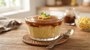 Resep Puding Jagung Santan dengan Saus Gula Merah, Nikmat Manis Alami nan Kaya Serat