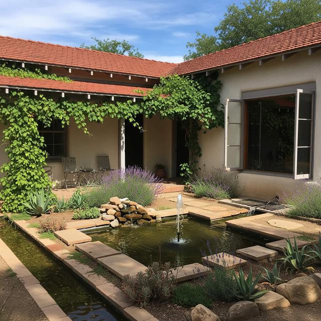 Rumah Sederhana Sejuk di Cuaca Panas