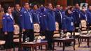 Ketum Partai Demokrat Susilo Bambang Yudhoyono menghadiri Kongres ke V Partai Demokrat di JCC, Jakarta, Minggu (15/3/2020). SBY akan digantikan Agus Harimurti Yudhoyono (AHY) yang telah mendapatkan dukungan 93 persen dari pemegang hak suara Demokrat. (Liputan6.com/Angga Yuniar)