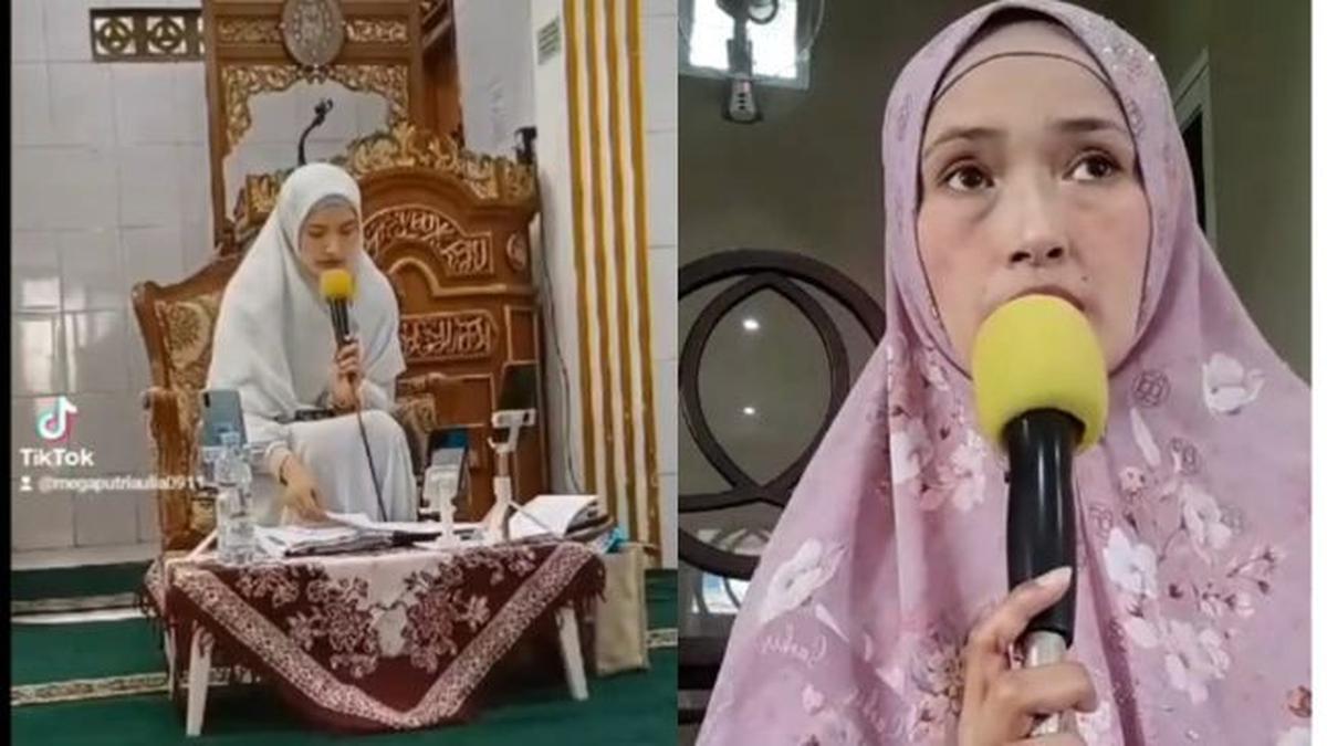 Cantik Berbalut Hijab Syar'i, Intip 7 Potret Mega Putri Aulia yang Sudah Hijrah dan Kini Jadi Ustazah