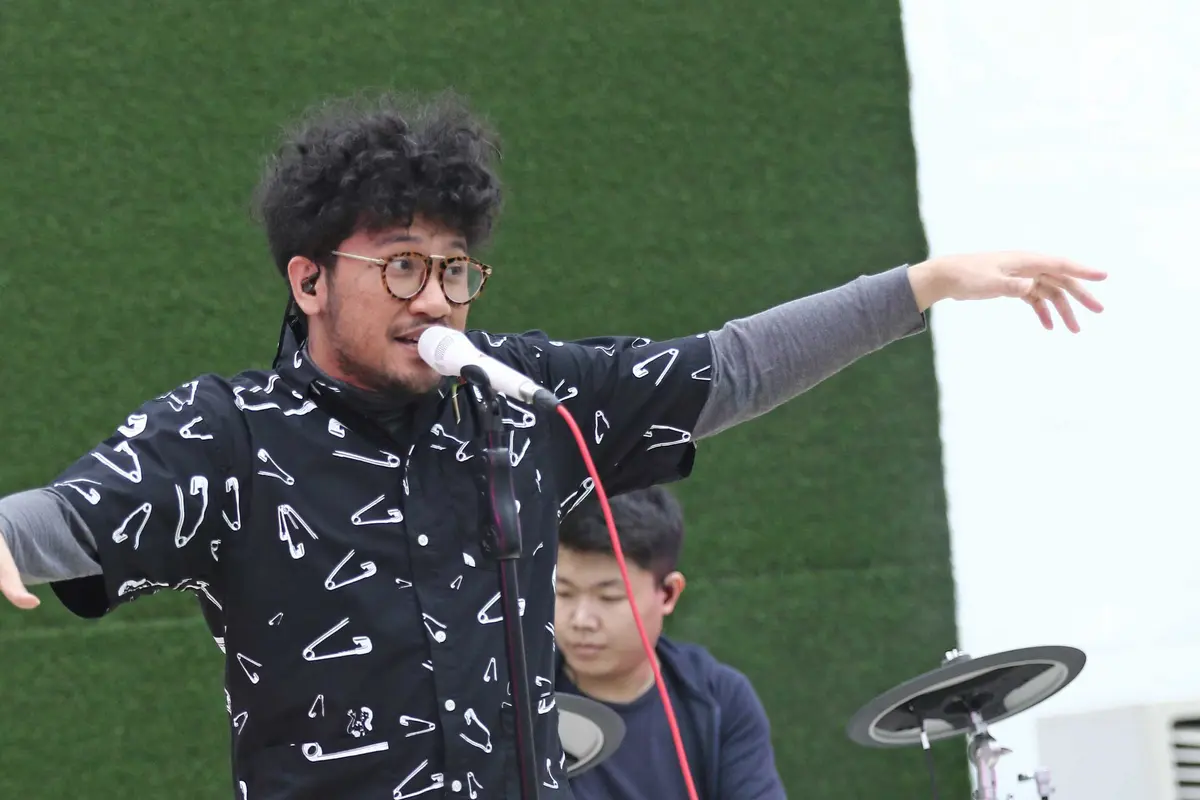 Kunto Aji di BRIZZI Vidio Fair