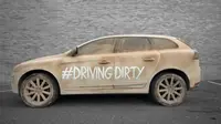 Bentuk kampanye yang dilakukan ini hanya dengan menulis #DRIVINGDIRTY.