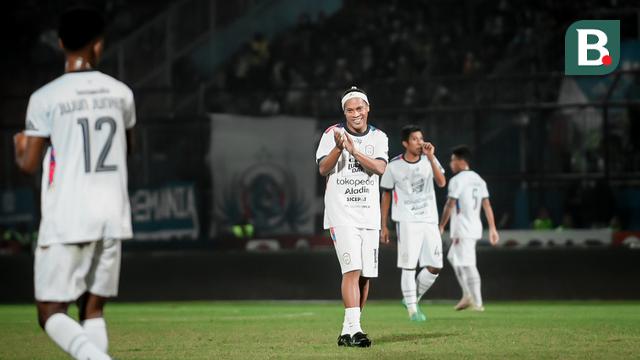 Ronaldinho di Trofeo Meet the Star.